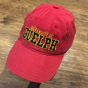 Red University of Guelph Cap